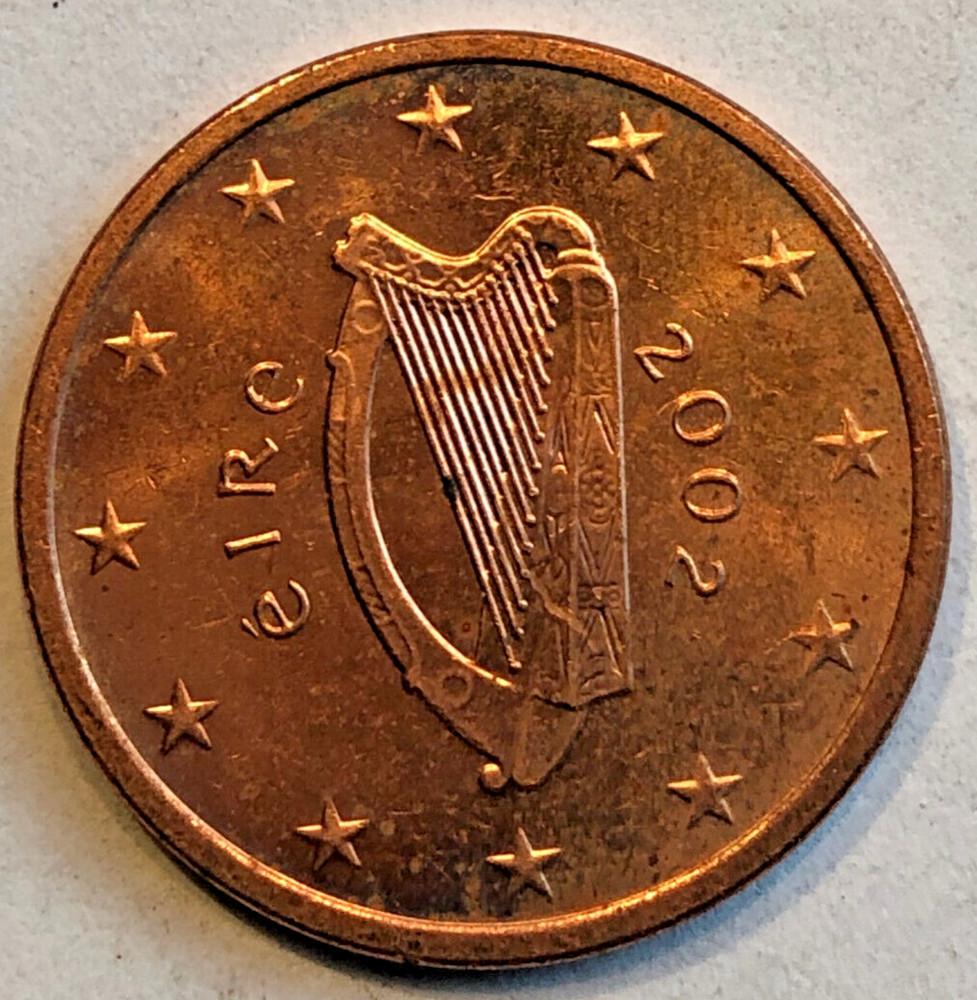 Ireland  ~ 2002 ~ 5 Euro Cent