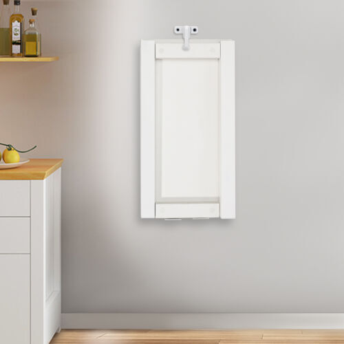 White Wall Mounted Folding Table Wood Folding Dining Table Folding Table