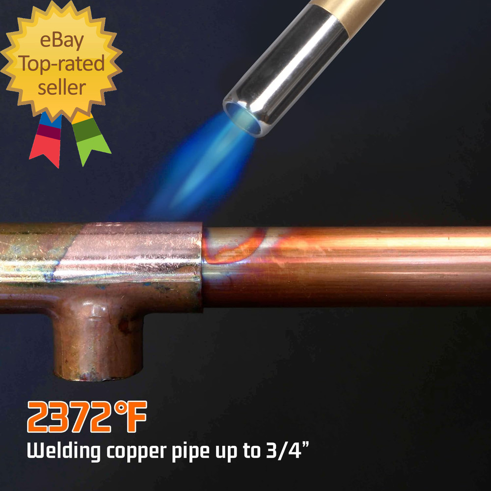 Propane Torch Head High Intensity Torch Head Trigger Start Gas Torch Map Gas