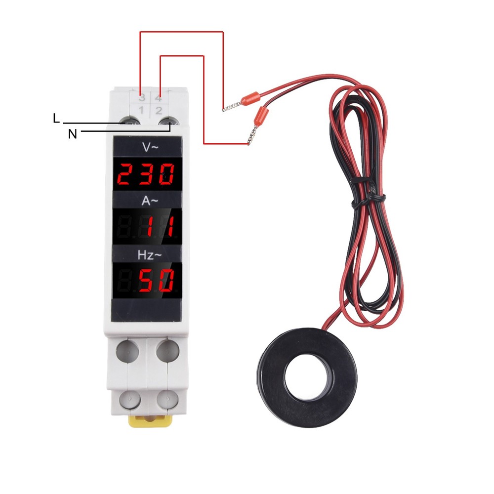 Wide Availability Digital Voltmeter AC80500V for Machine Control