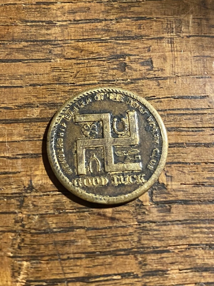 Waterloo Boy Gas Engine Good Luck Token John Deere Tractor Hit Miss Implement