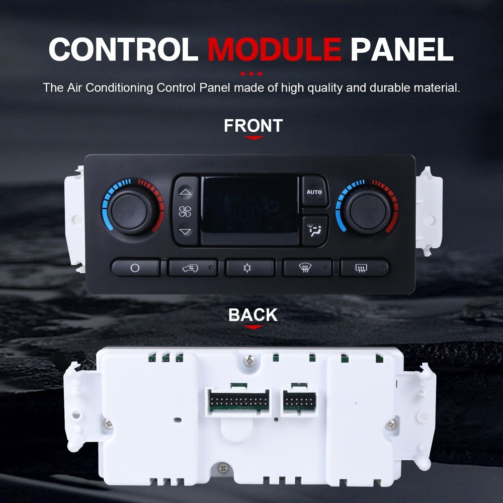 599-211XD Heater ClimateControl AC Module Panel for Chevy GMC Hummer Replacement