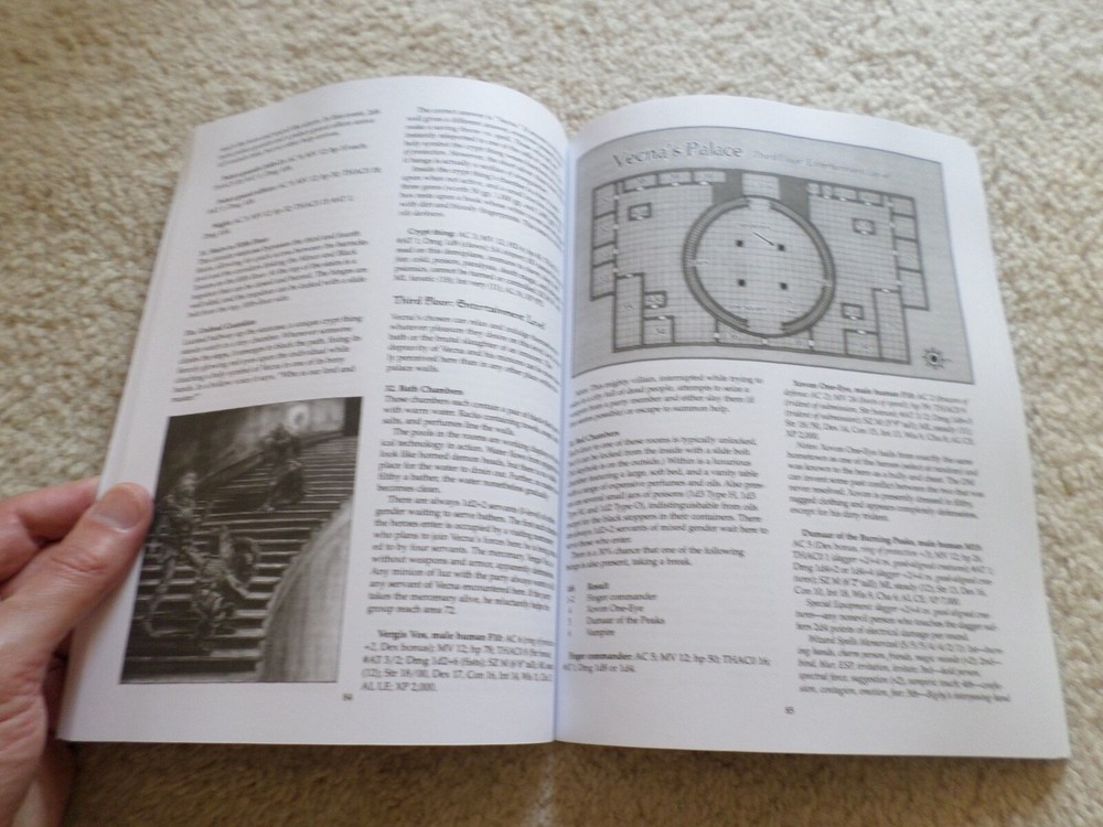 Die Vecna Die ! Dungeons & Dragons adventure module