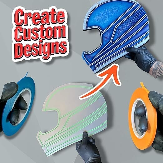 LiME LiNE 1/4" Flexible Vinyl Fine Line Masking Tape for Automotive Custom Paint