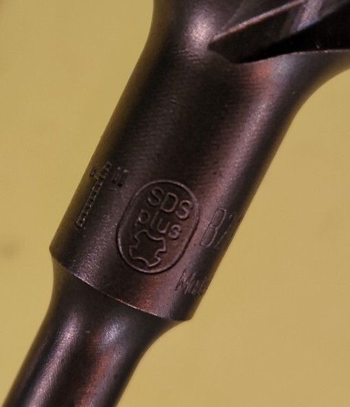 1" x 10" SDS plus drill bit, made in Germany. B212, 15