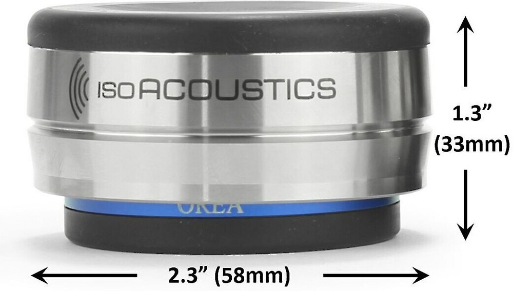 IsoAcoustics OREA Indigo Isolators 16lbs