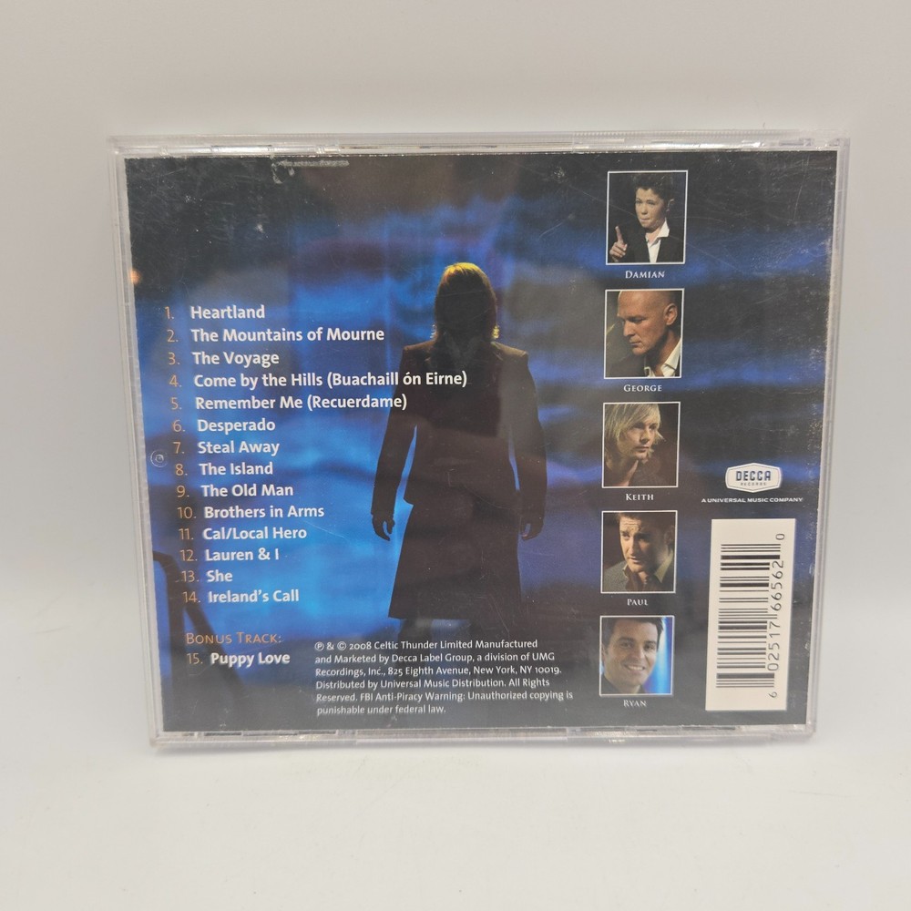 Celtic Thunder Self Titled Album - Autographed