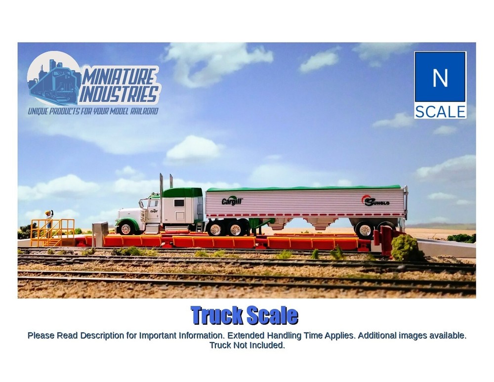 N Scale Truck Scale Kit for Grain Elevator Structures 1:160