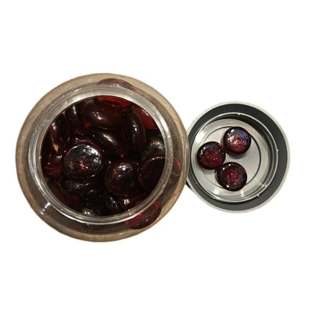 Red Glass Decorative Handmade Beads