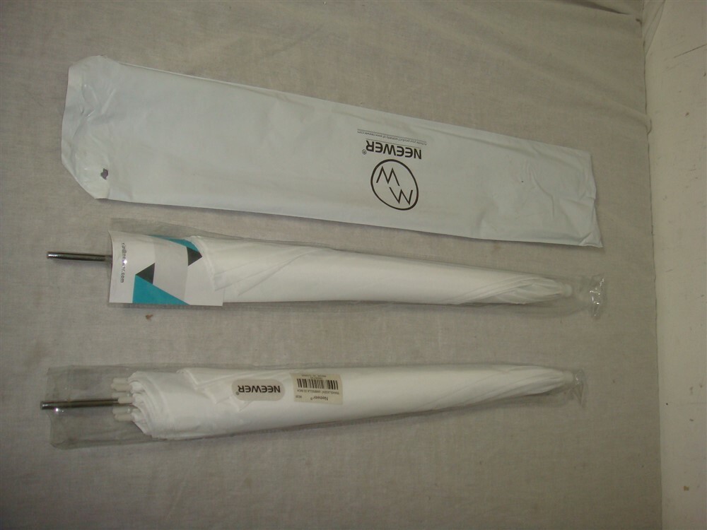 NEEWER 2 PACK 33" WHITE TRANSLUCENT UMBRELLA FOR STUDIO LIGHTING/FLASH SHOOTING