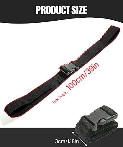39 Inch Battery Tie Down Strap - Quick-Release Polypropylene Webbing, Safely