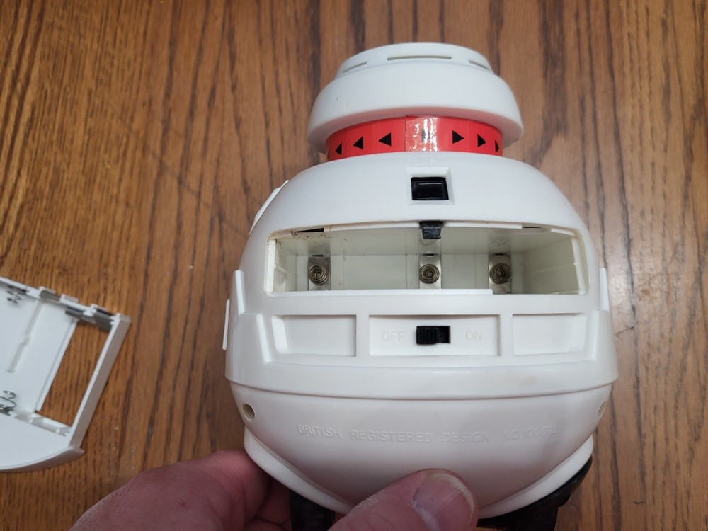 Vntg Working 1980's Axlon COMPUROBOT Programmable Electronic Moving Robot Britis