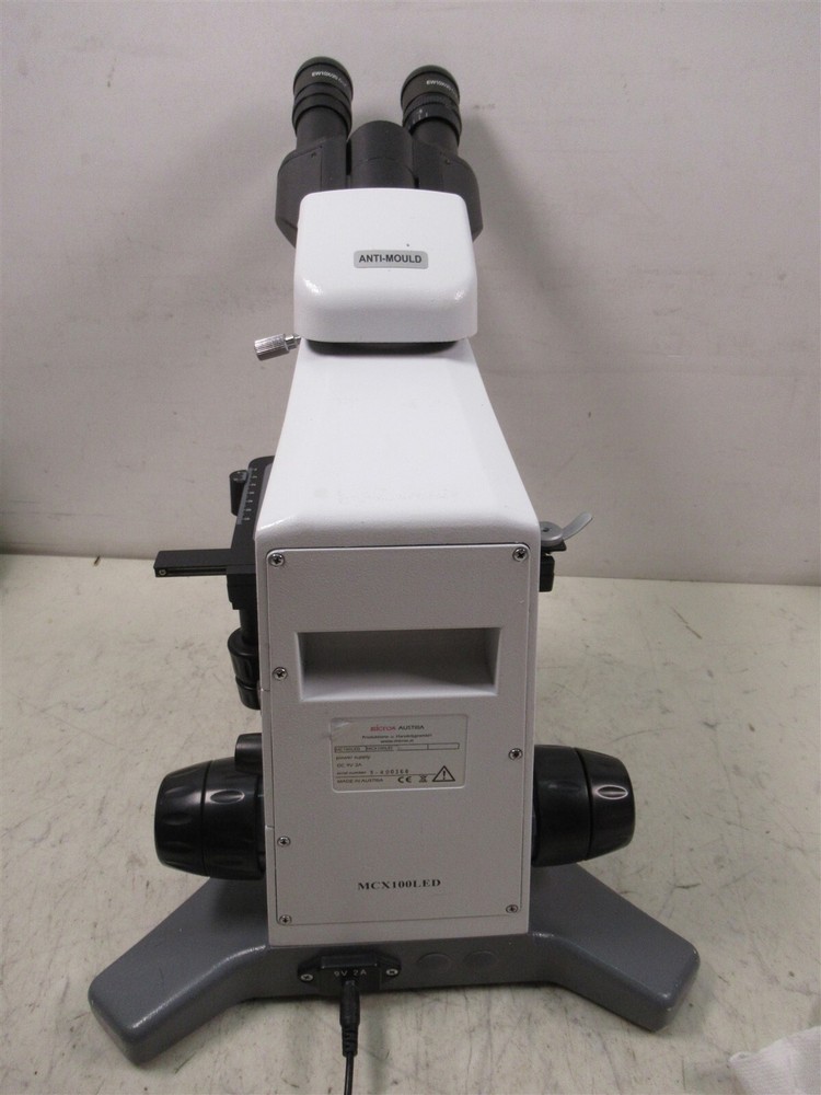 Micros Austria Biological Microscope 4 Objectives & Eyepieces MCX100LED Daffodil
