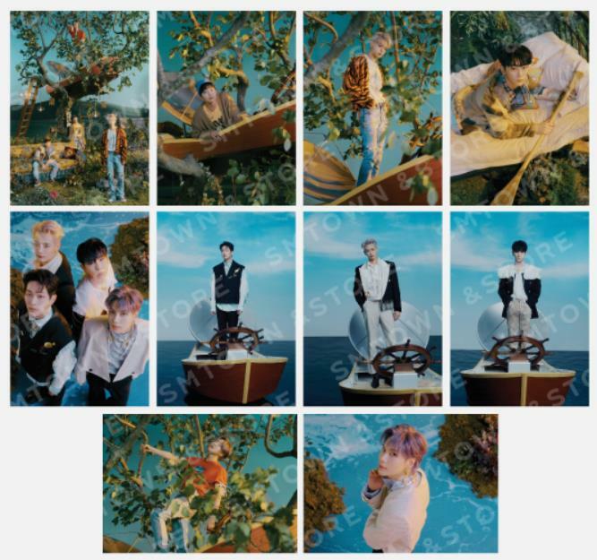 SHINee Atlantis SMTOWN OFFICIAL GOODS POSTCARD BOOK SEALED