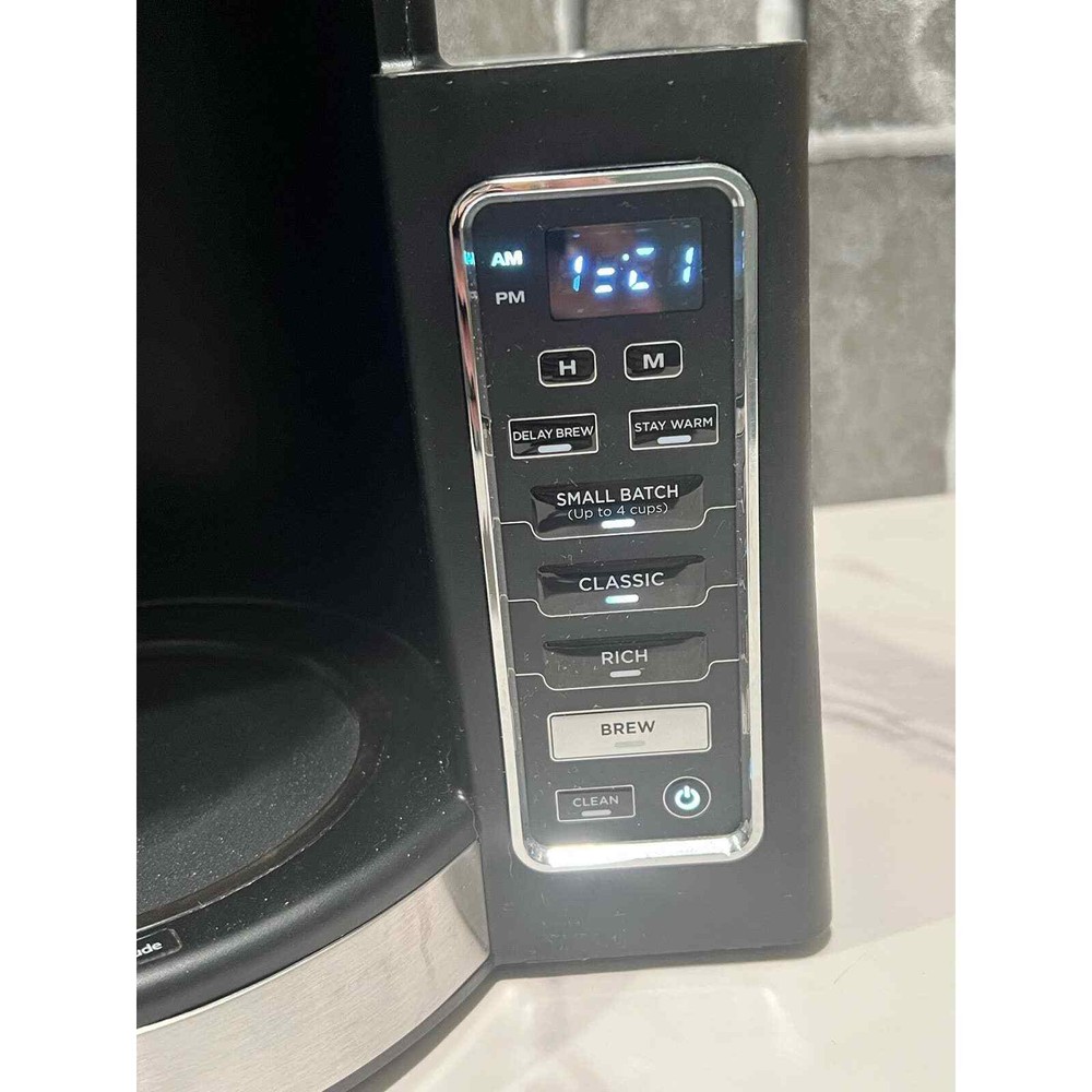 FOR PARTS Base Only- Ninja Coffee 12-Cup Programmable Coffee Maker CE200 Black