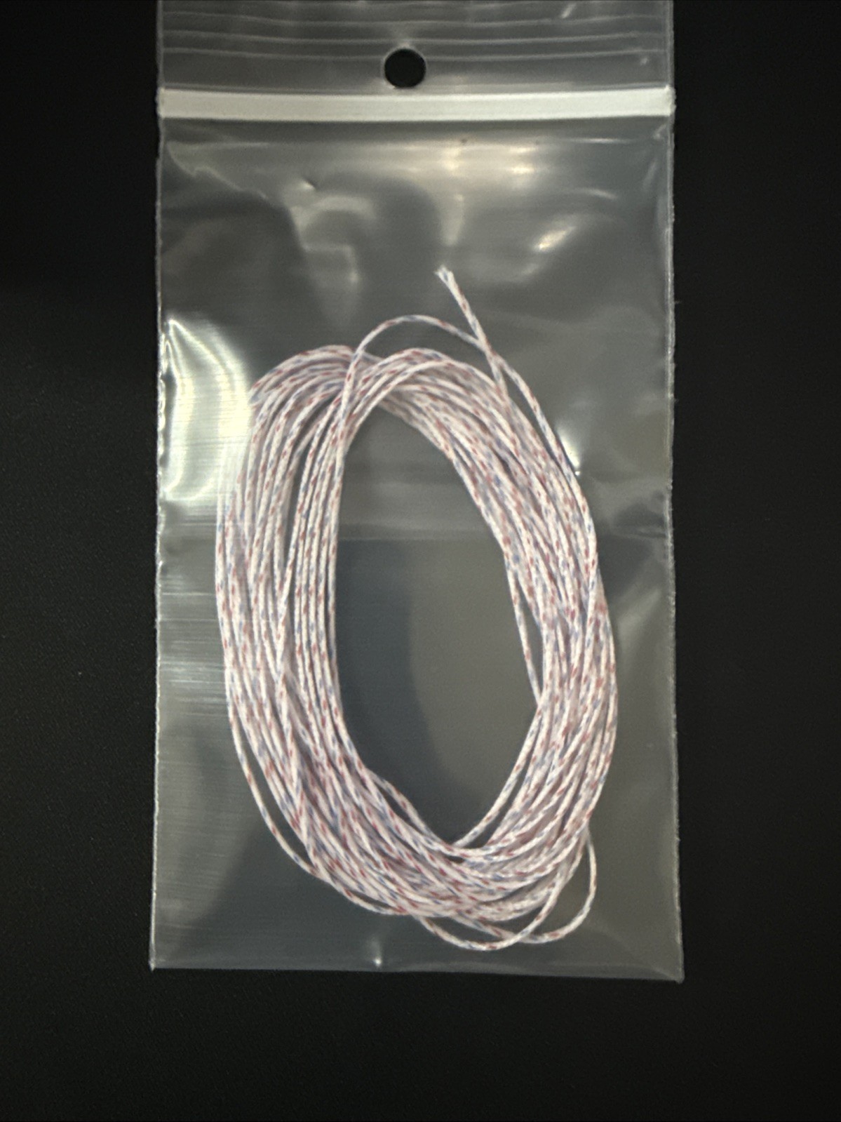 Offshore Angler - MAGIBRAID Dacron 80#, Bow Serving, Red/White/Blue, **5-ft**