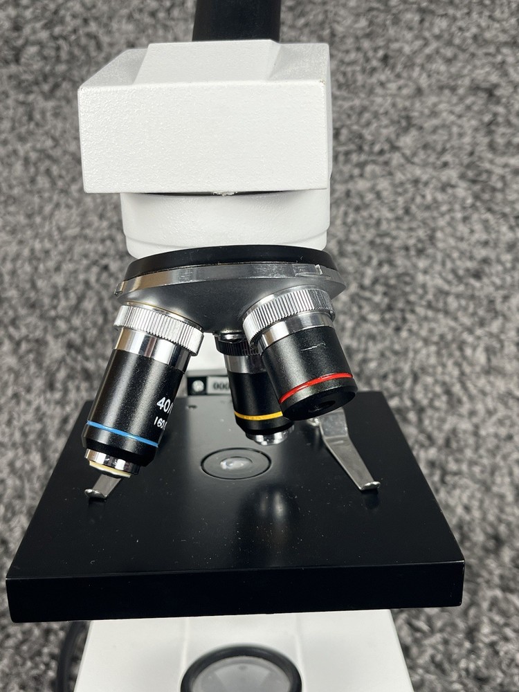 ETA Compound Monocular Microscope With 3 Lenses 4X 10X 40X