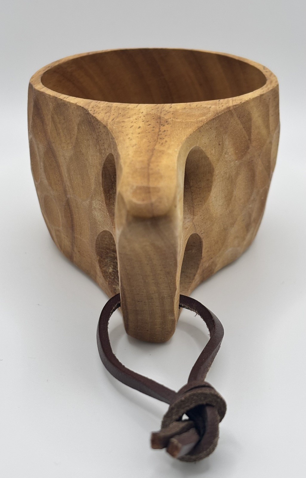 Uberleben Dursten Lore Kuksa Handcrafted Wooden Camp Cup Bowl NEW Wave NWT