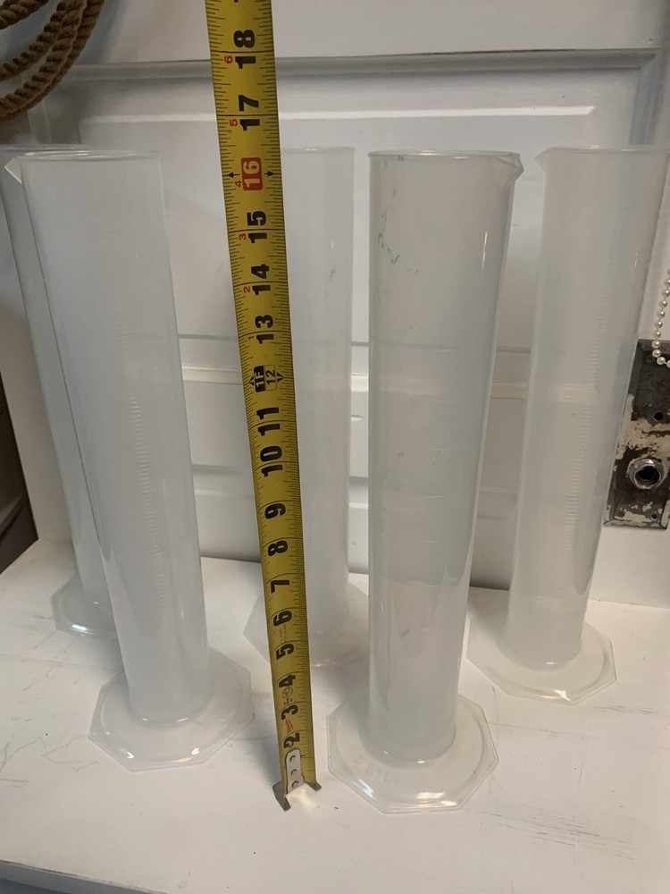 Eisco Labs 1000ml Measuring Cylinder, Class B - Polypropylene