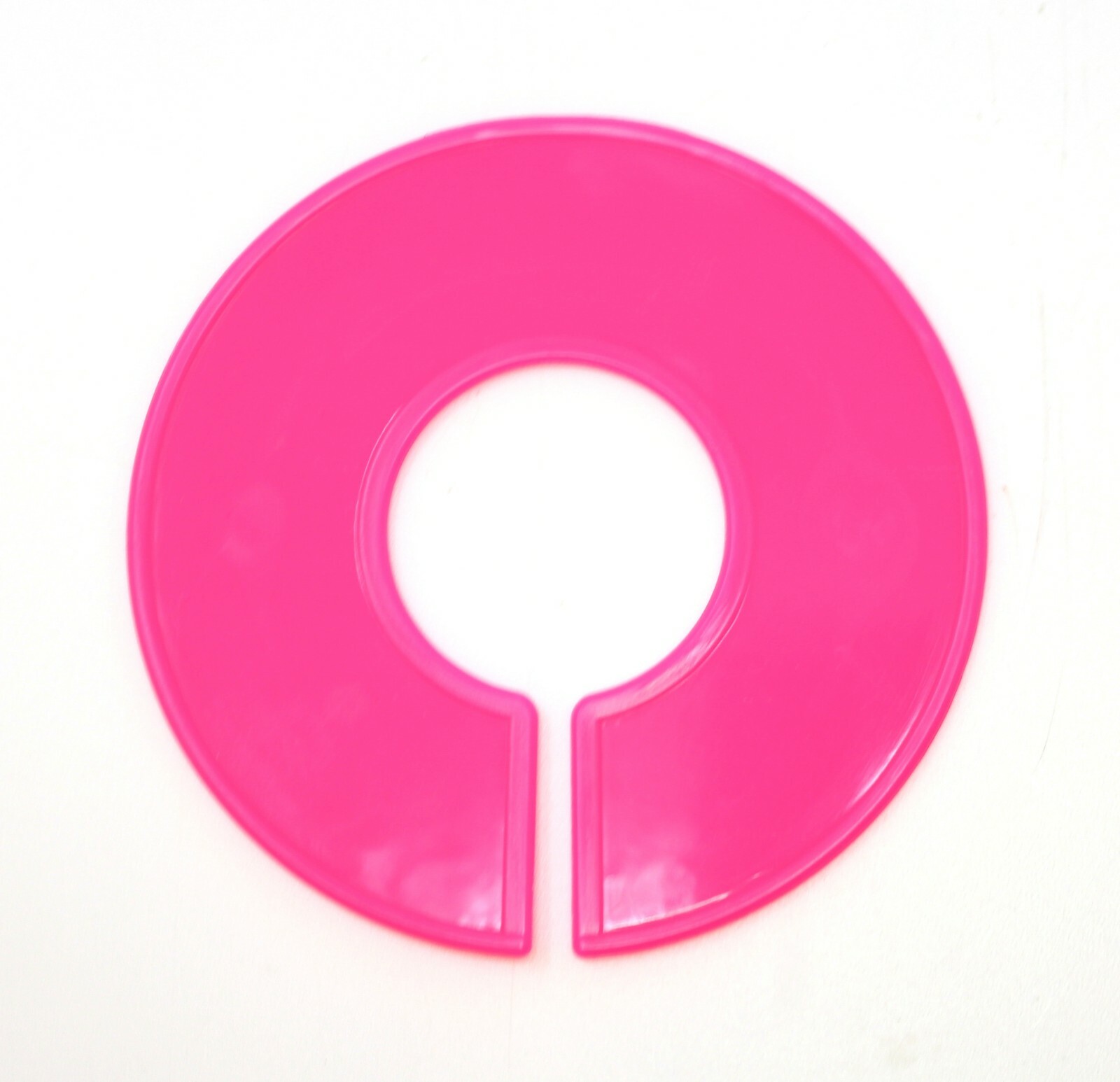 Pink and Blue Round Plastic Blank Rack Size Dividers - Multi-Pack
