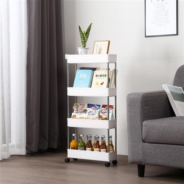 4 Tier Slim Storage