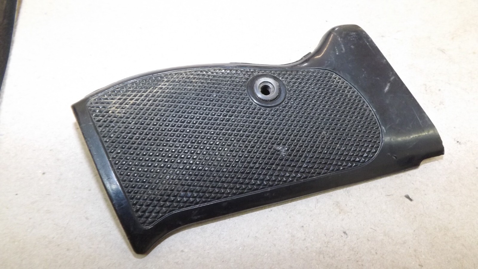 Walther P38 P1 Post War Checkered Grips - Bakelite - Factory OEM