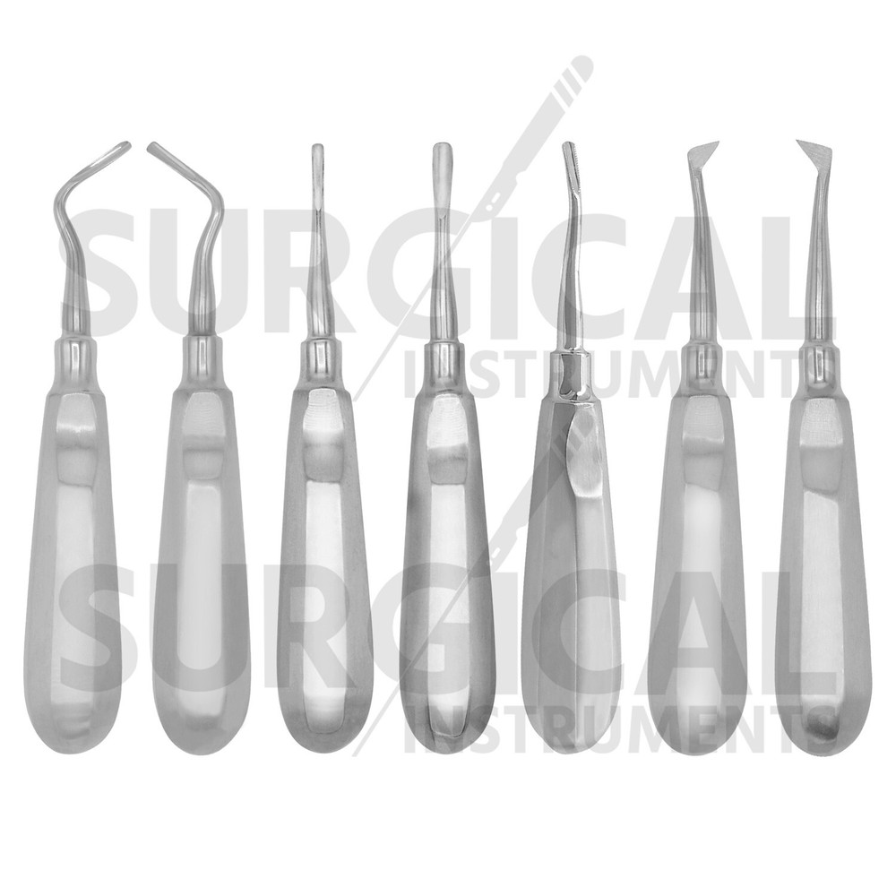 23 Pcs Oral Dental Surgery Set Extracting Elevators Forceps Kit German Grade