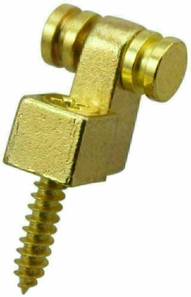 Strat Guitar Roller String Tree Guide Retainer Electric Guitar Screw Gold 2pcs.