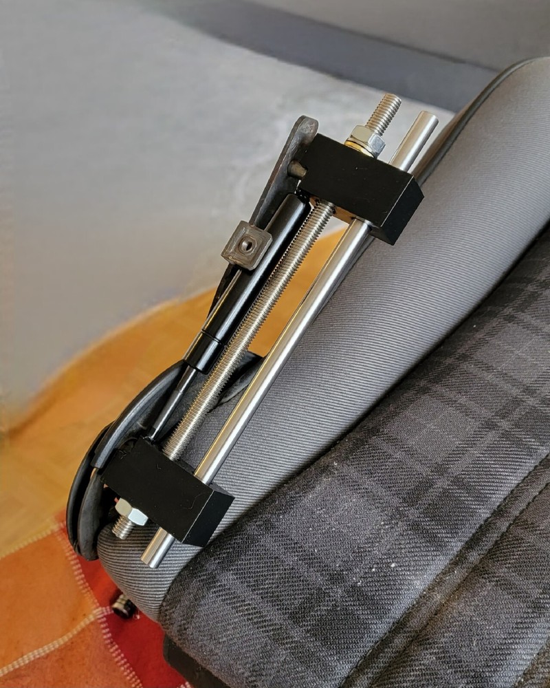 E30 seat gas spring shocks (E23, E24,E28) Tool for installation