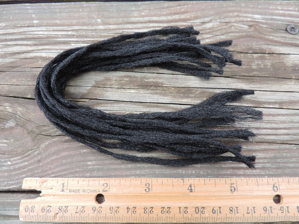 15 BLACK Polypropylene Polypro Poly Yarn / Parachute Posts Fly Tying