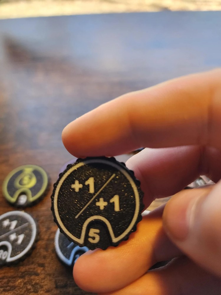 Additional Magic the Gathering Simple Spinning Counters and Tokens
