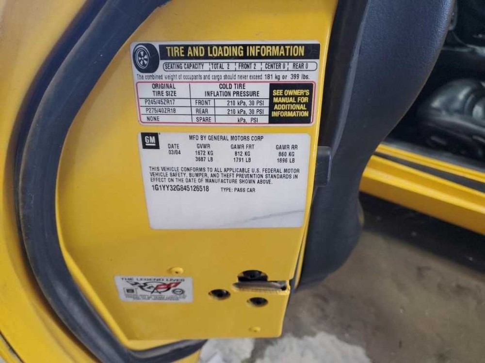 Used A/C Selector Switch fits: 2004 Chevrolet Corvette automatic opt CJ2 Grade A