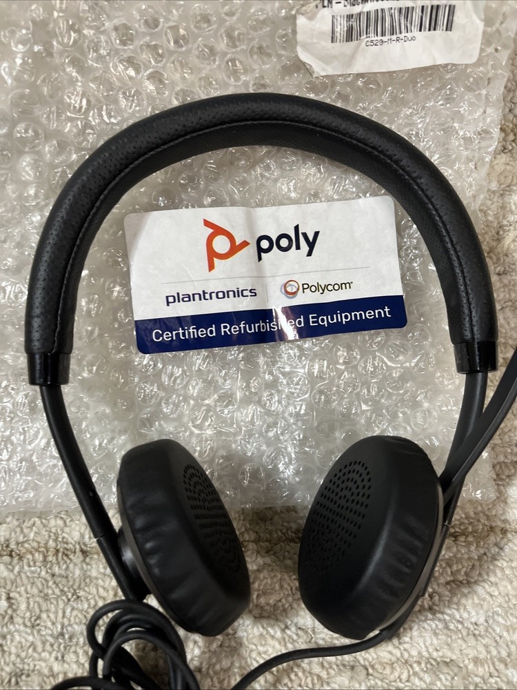 Plantronics BLACKWIRE C520 USB Headband Headset