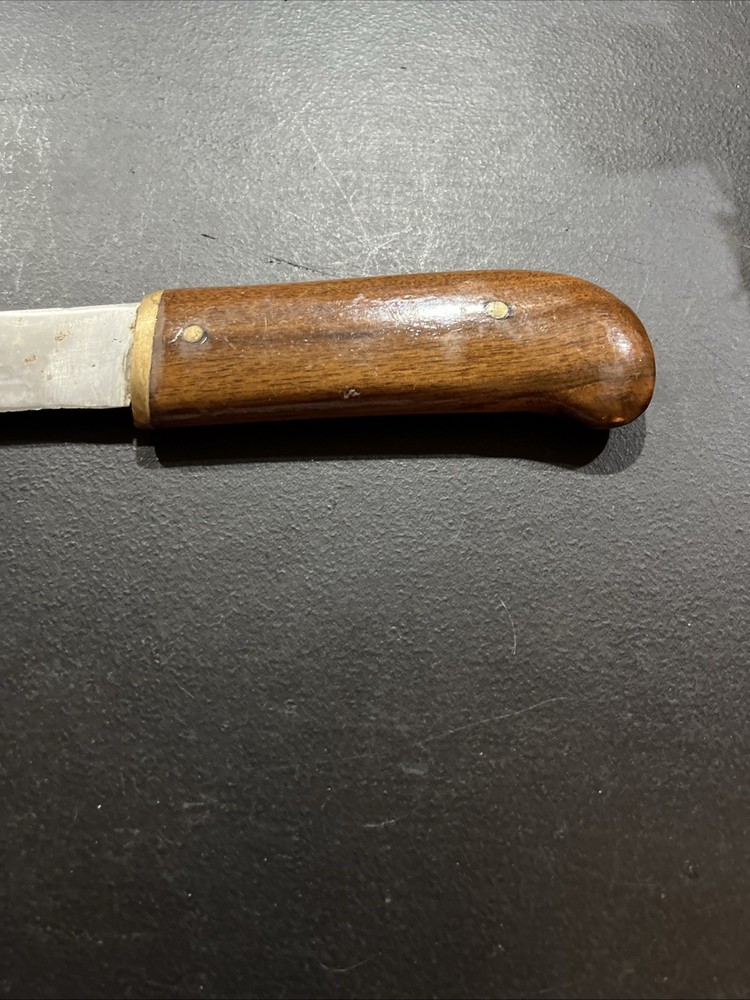 Old Primitive Forged Hand Made Knife 9” Blade