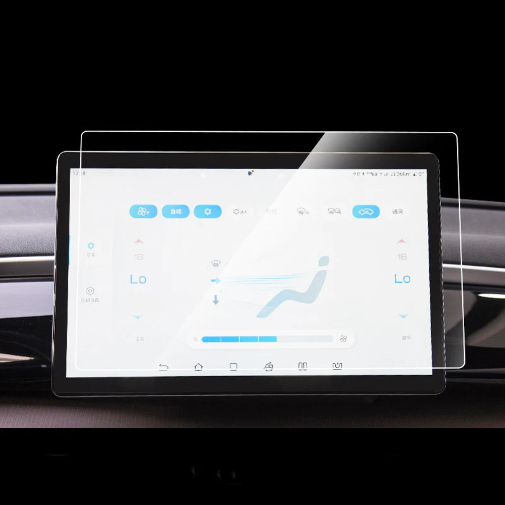 BYD Atto 3 Glass 2 x Tempered Touchscreen + Navigation Screen Protector- Model 2