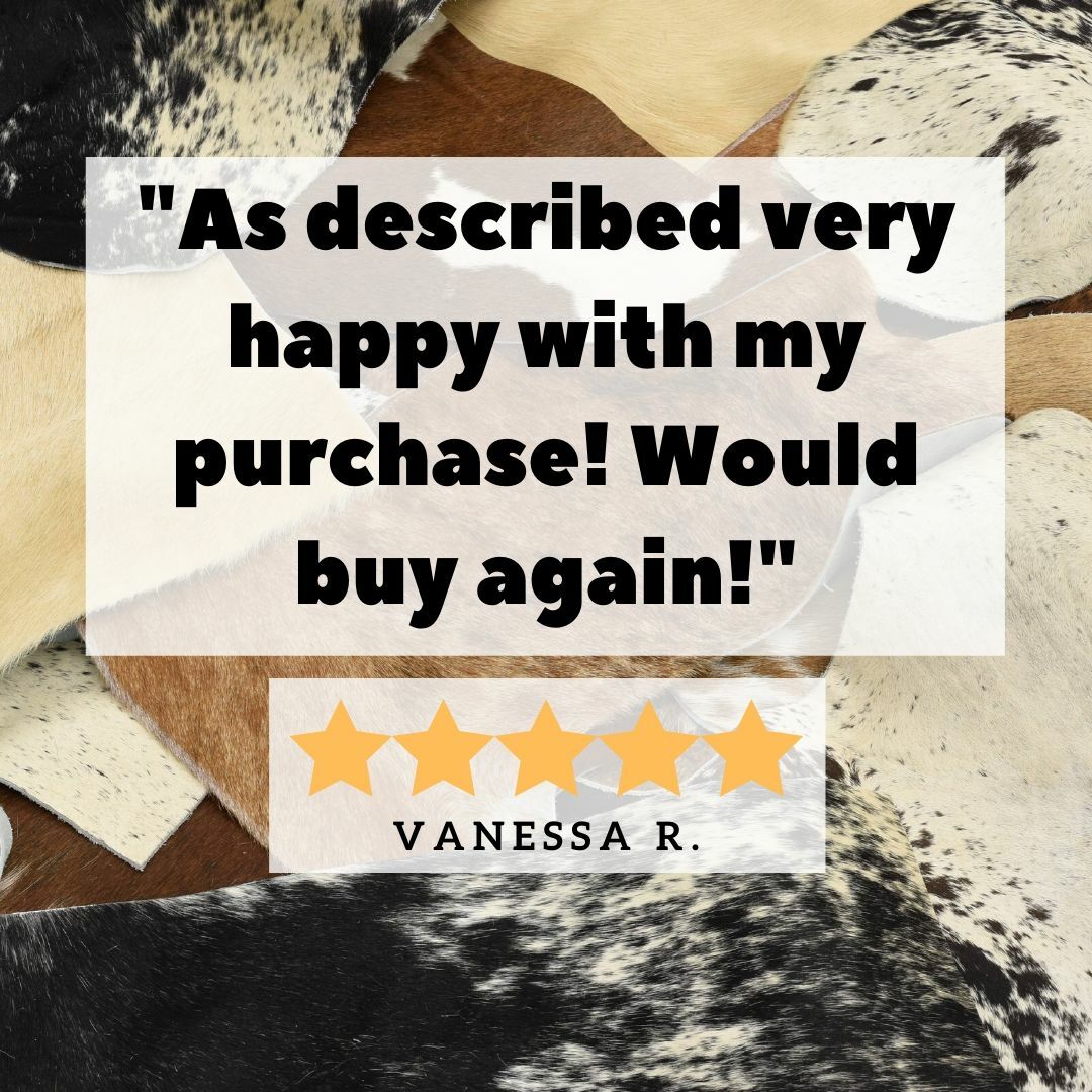 Cowhide Leather Upholstery Scrap Medium 1 Pound Upcycling 3-4 oz Color Pieces