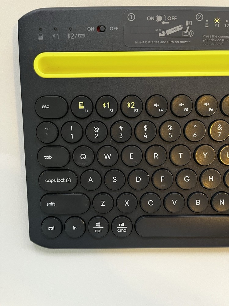 Onn Surf Multi‑Device Bluetooth Wireless Full‑Size Keyboard – Tested & Working