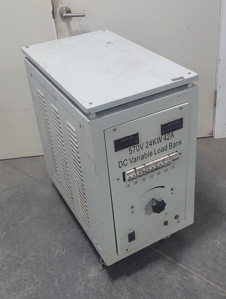 adjustable dump load 25kW  power resistor 0- 600VDC  digital display