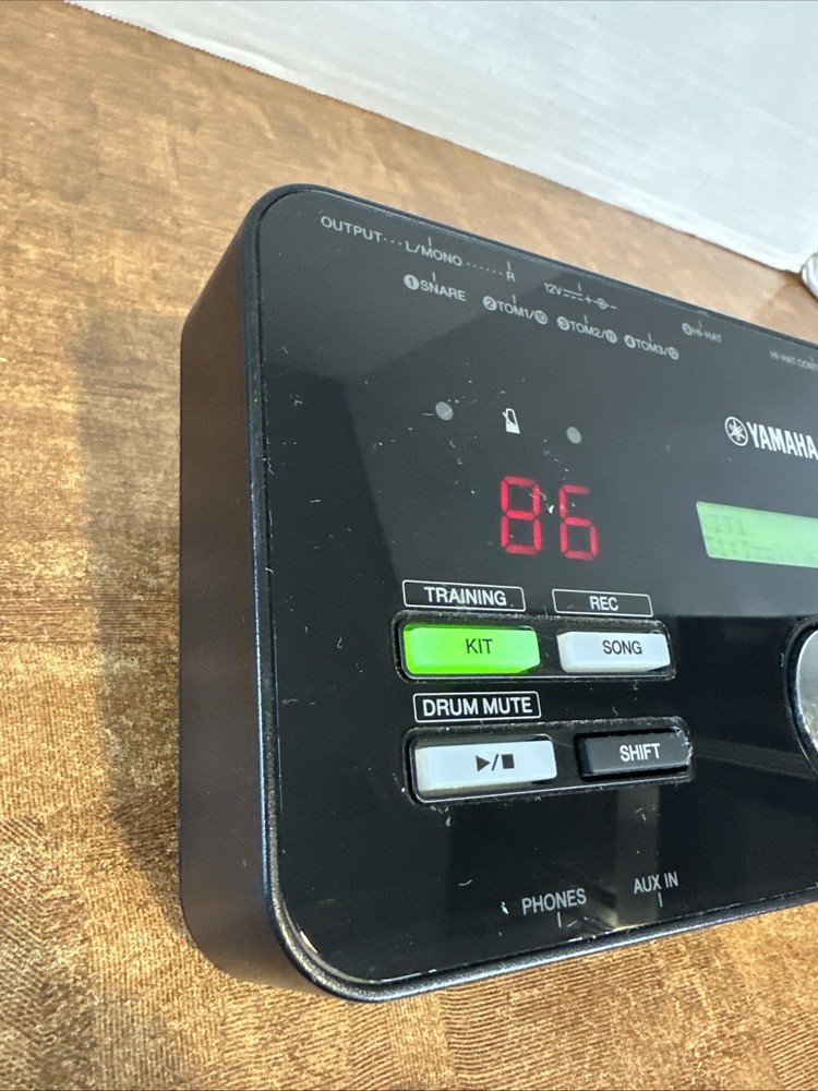 Yamaha DTX Electronic Drum Trigger Module DTX502 Series TESTED W Mount, Cable