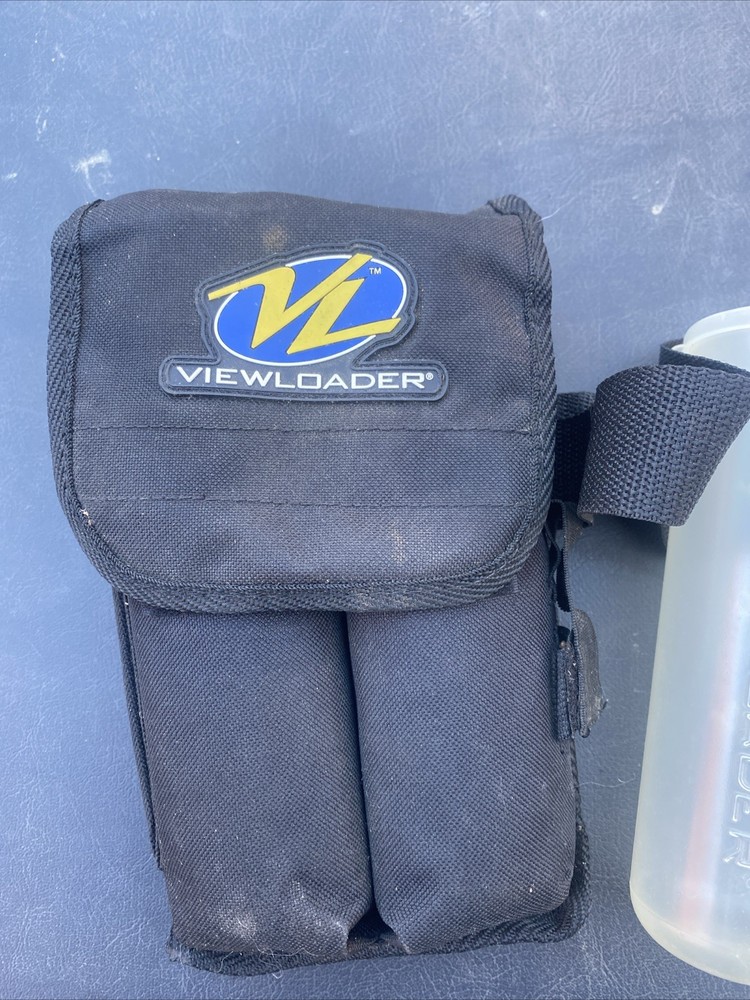 Viewloader Paintball Elastic Harness AMMO Pouch with 2 Viewloader 75 Round Pods