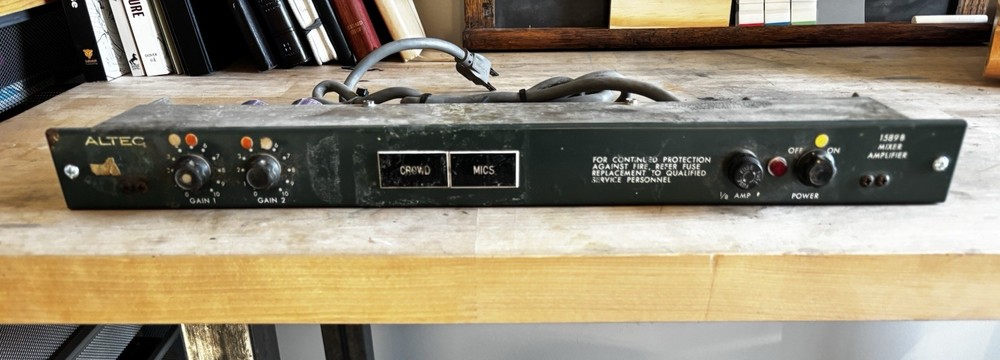 Altec 1589B Vintage Microphone Preamp