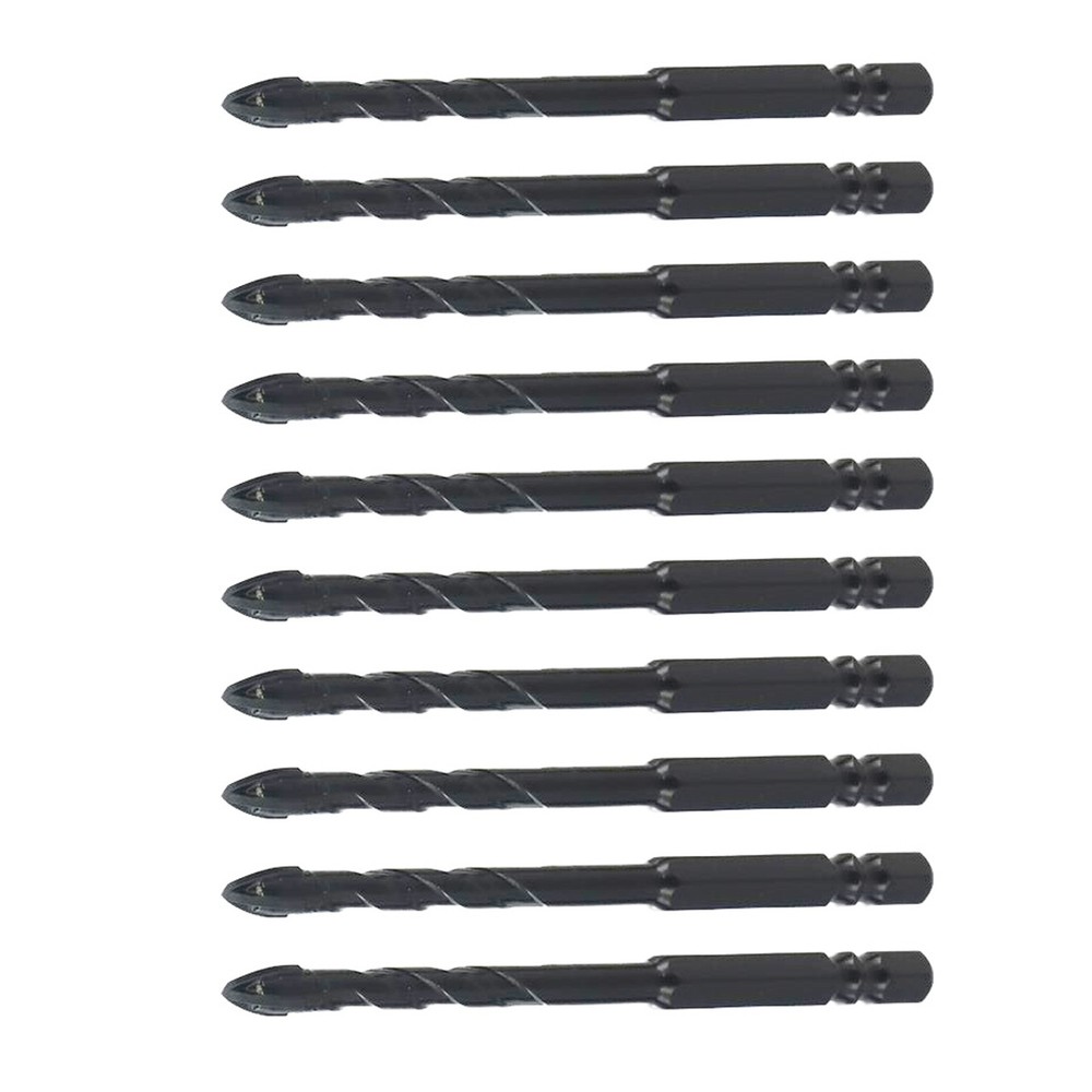 Tools 10pcs 6mm Drill Bits Tiles Ceramic Drilling For Tile Brick Glass