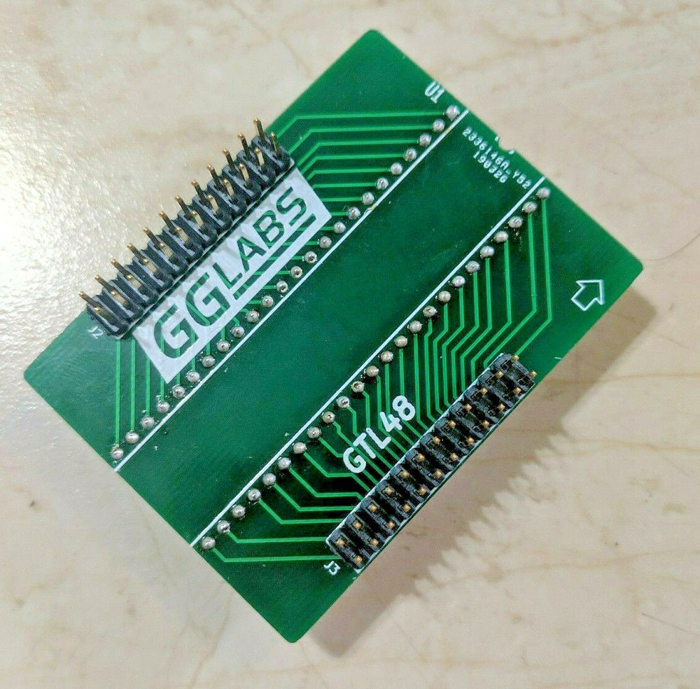 GGLABS GTL48 PCB - Use TL866 programming adapters on any 48-pin EPROM programmer