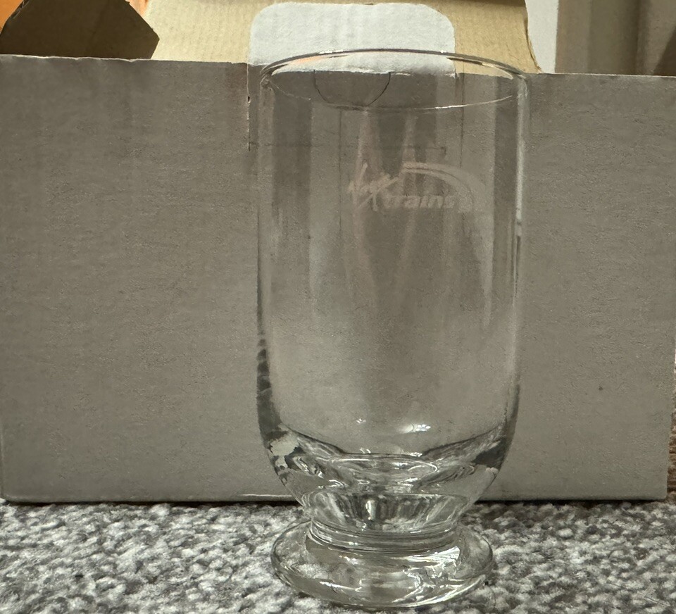 Virgin Trains Juice Glasses