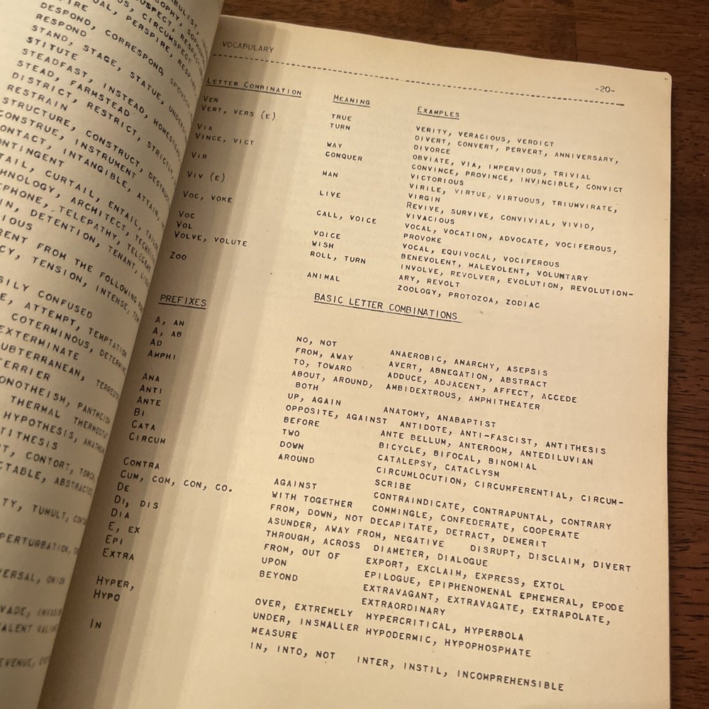 1942 ARCO Practice For Army Tests General Classification Test Vtg Book