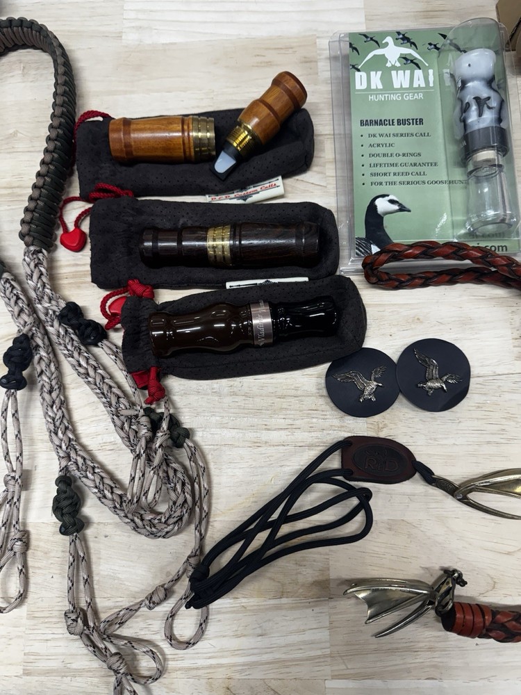 D.E.D Custom Calls Lot with Custom Lanyard