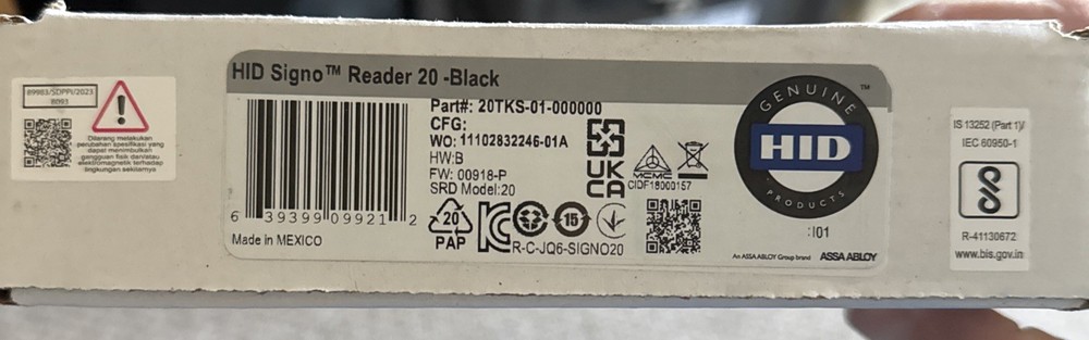 HID 20TKS-01-000000
