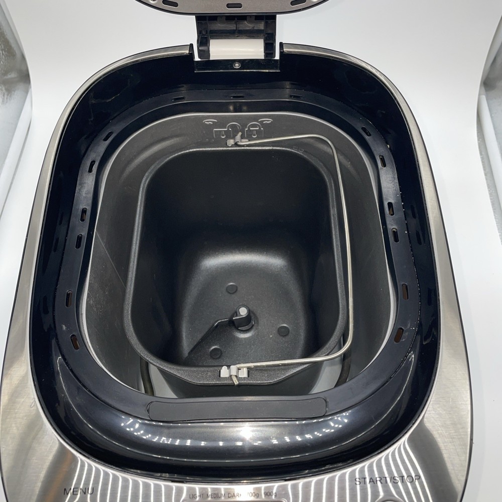 AICOOK 2LB Automatic Bread Maker Machine Tested Working BM4406, White