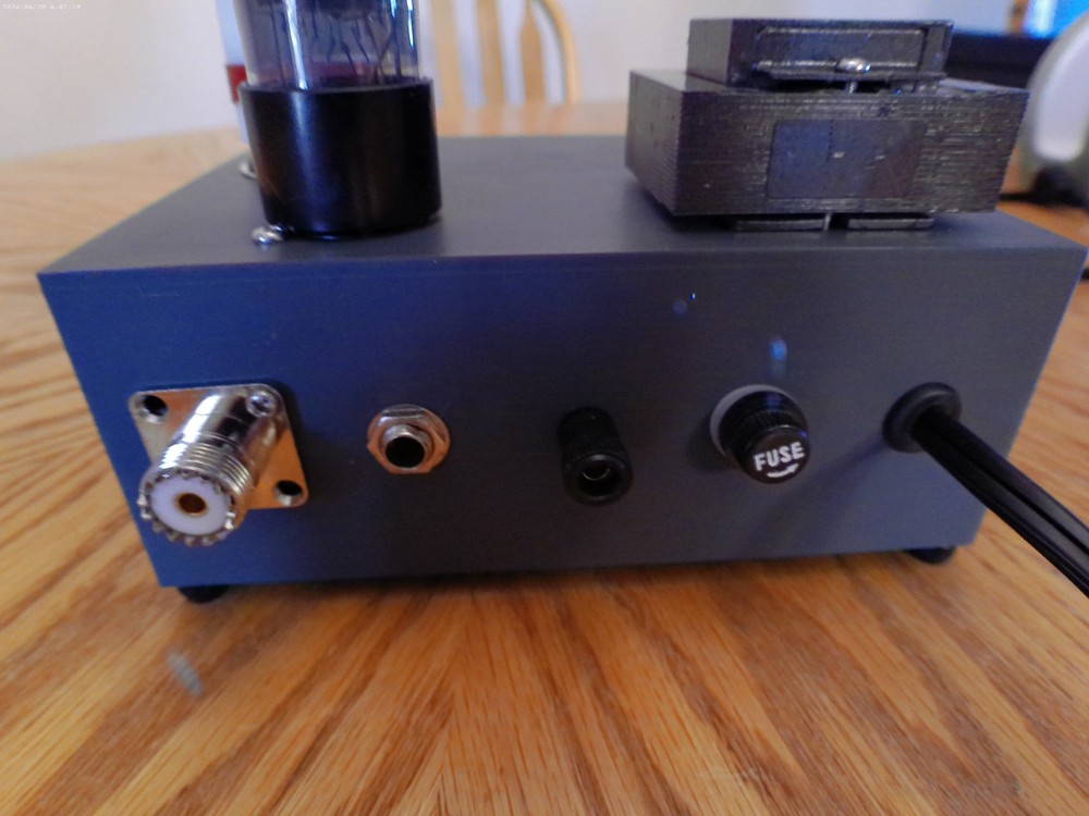 QRP 80/40/20M 7AD7/6AG7 CW Transmitter (7.0 watts Input)