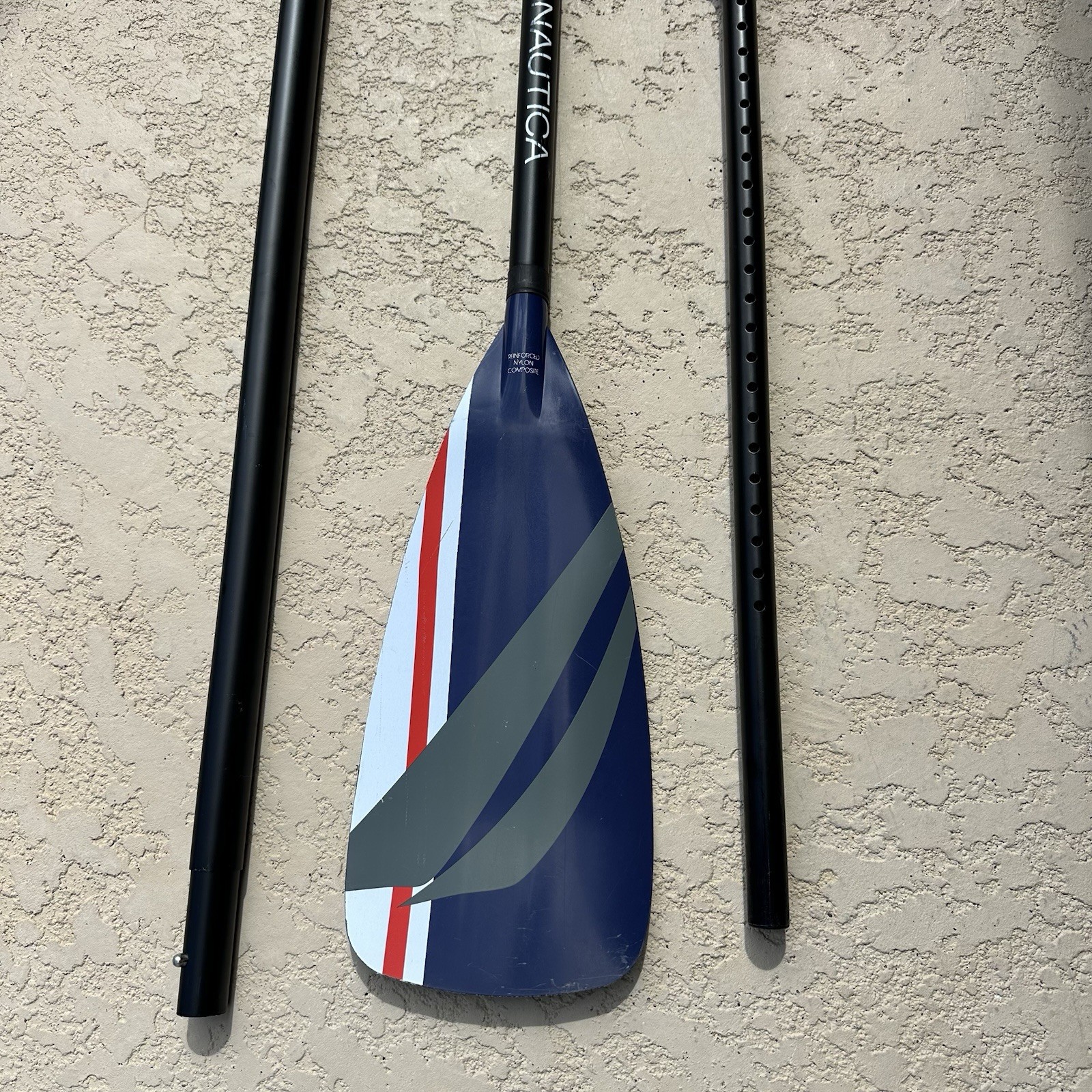 3-Piece Adjustable SUP Paddle –Lightweight, Floating Aluminum Shaft (Nautica)